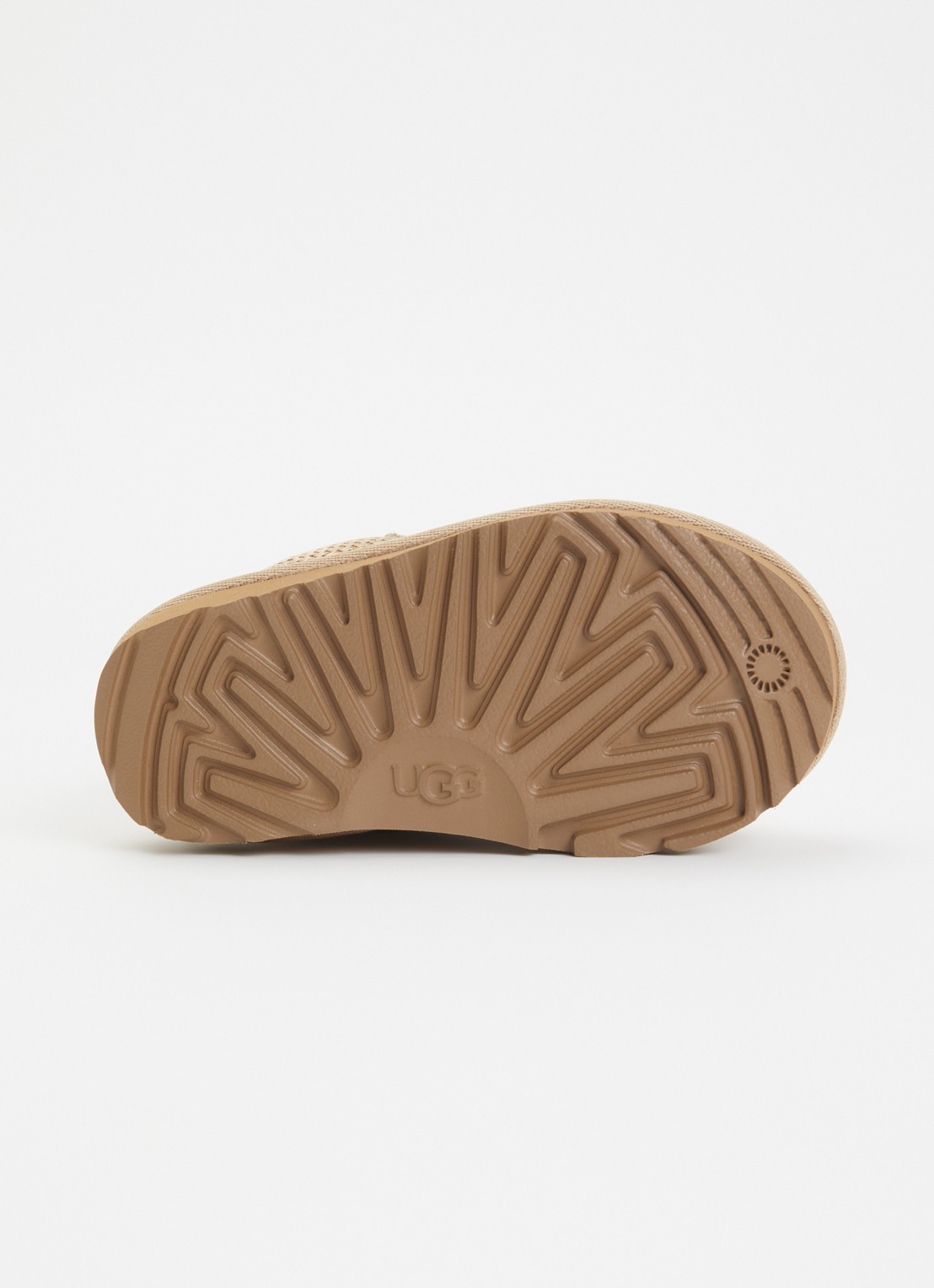 UGG Lowmel sneaker met suède details - detail 4 donkerbeige