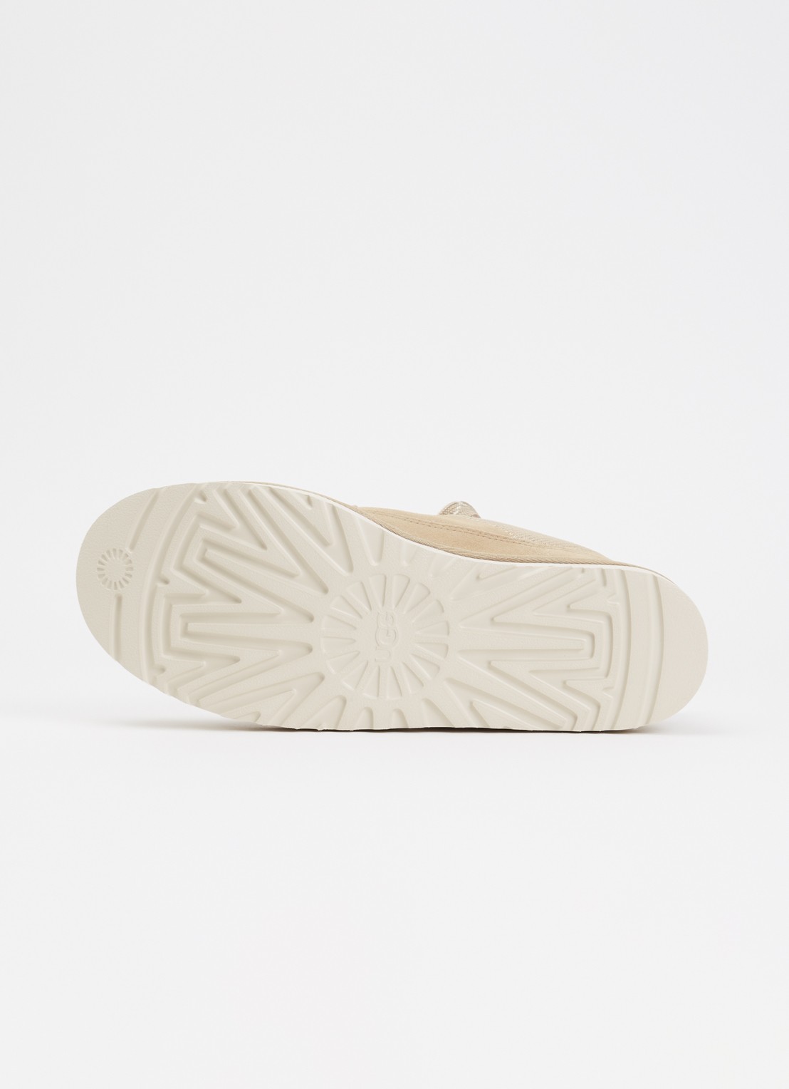 UGG Lowmel sneaker met suède details - detail 5 beige