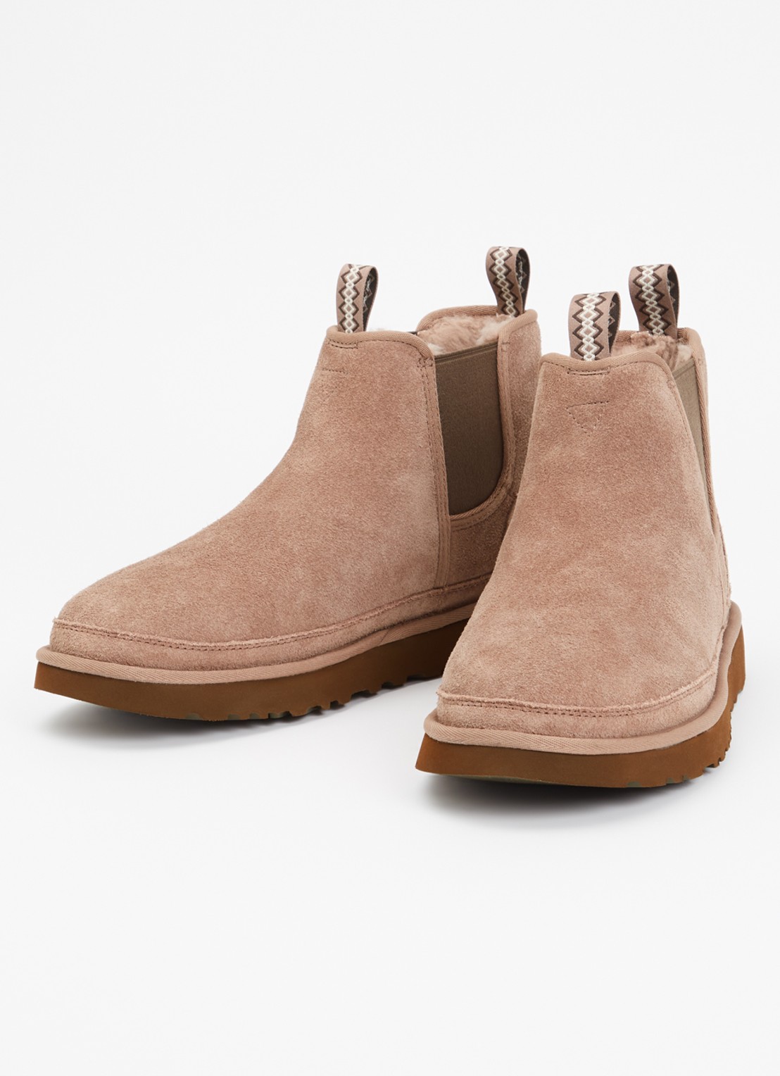 UGG Neumel chelsea boot van suède  - detail 2 lichtbruin
