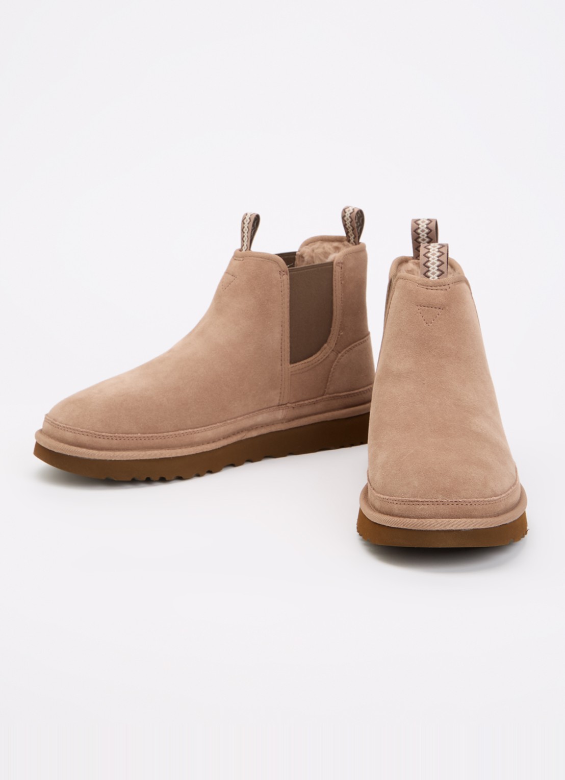 UGG Neumel chelsea boot van suède  - detail 2 beige