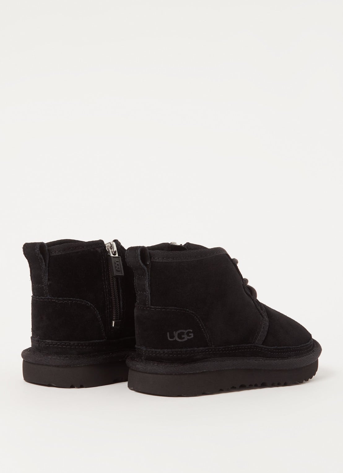 UGG Neumel II enkellaarsje van suède - detail zwart