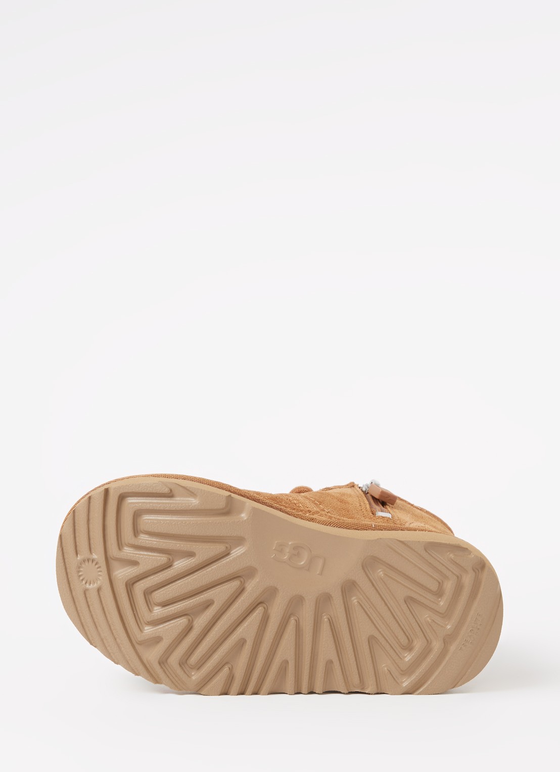 UGG Neumel II enkellaarsje van suède - detail 4 cognac
