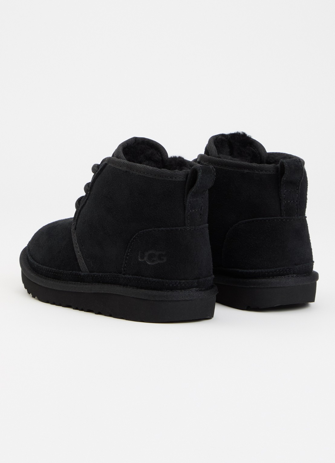 UGG Neumel II veterboot van suède  - achterkant zwart