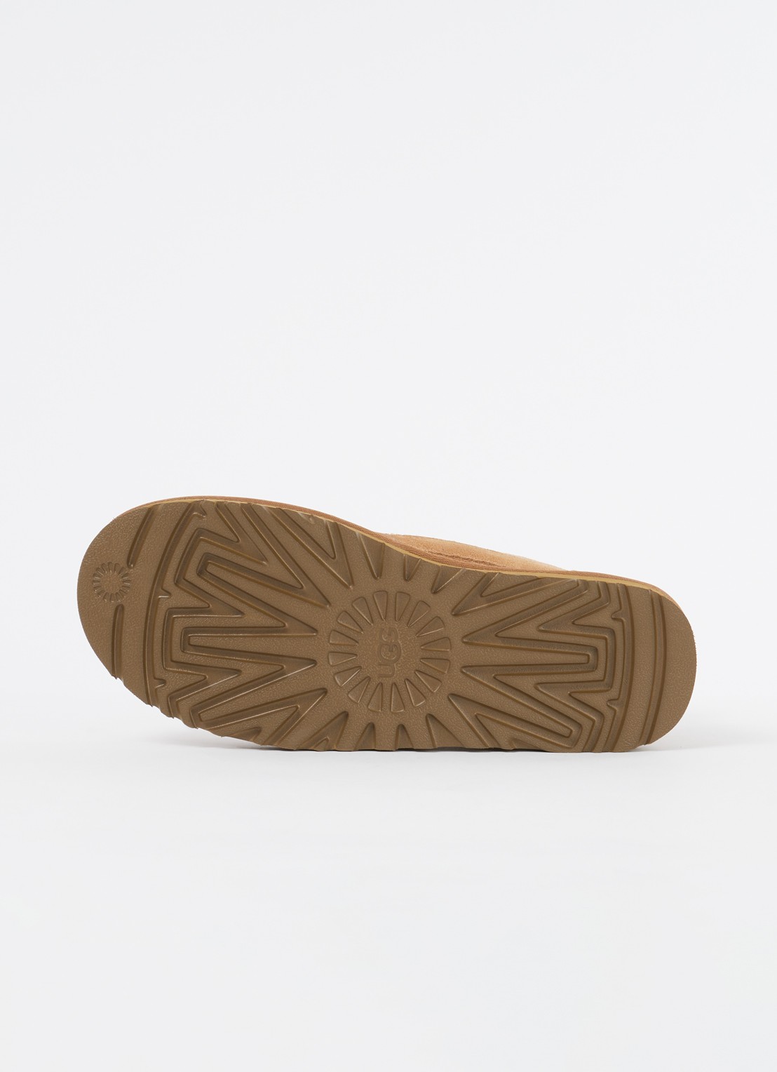 UGG Neumel veterschoen van suède met wol  - detail 4 donkeroranje