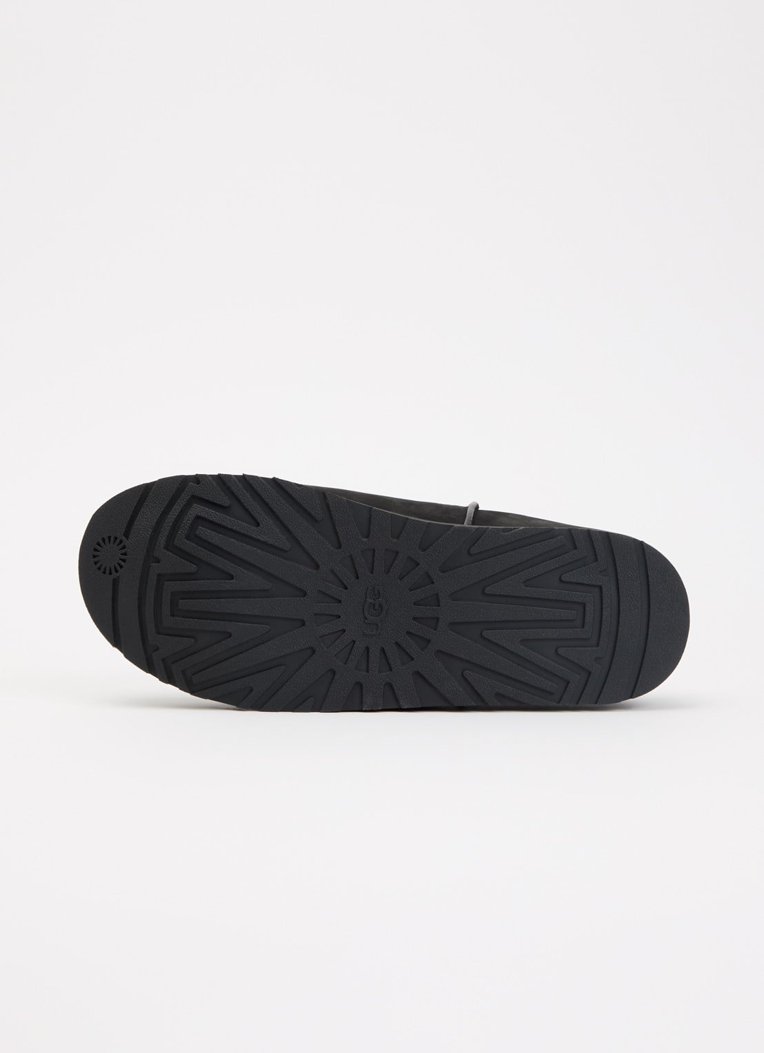 UGG Otzo muiltje van leer - detail 4 zwart