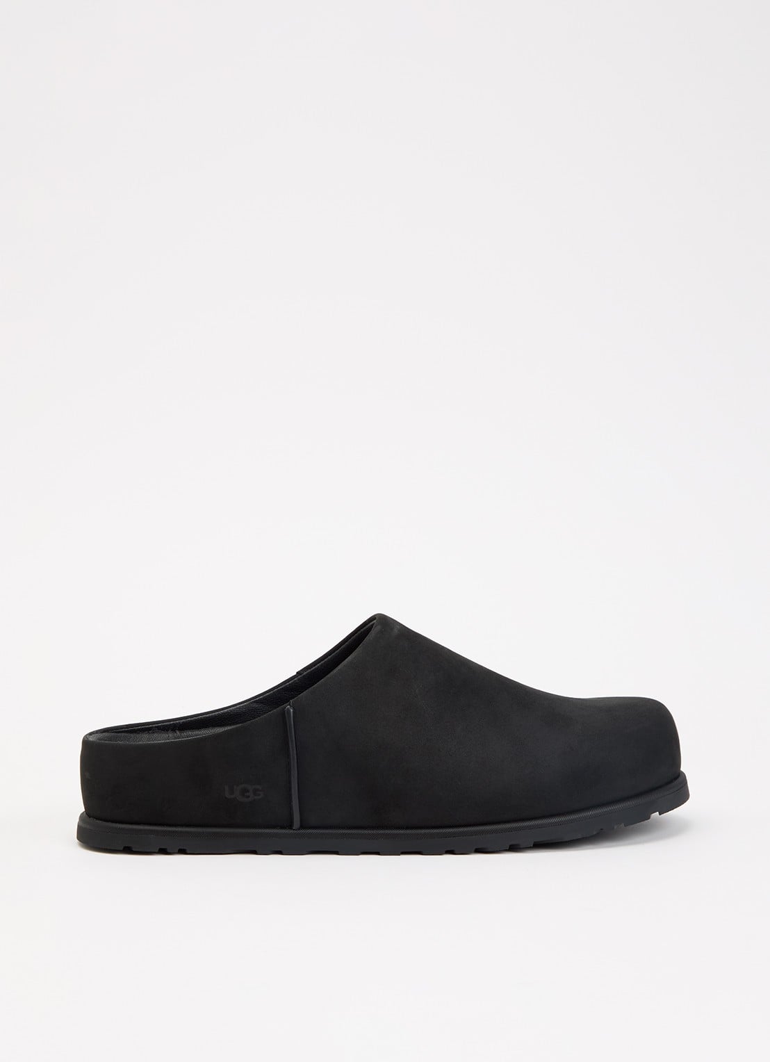 UGG Otzo muiltje van leer - voorkant 5 zwart