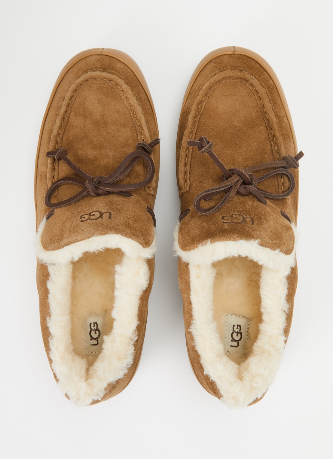 UGG Quill instapper van suède - detail 2 lichtbruin