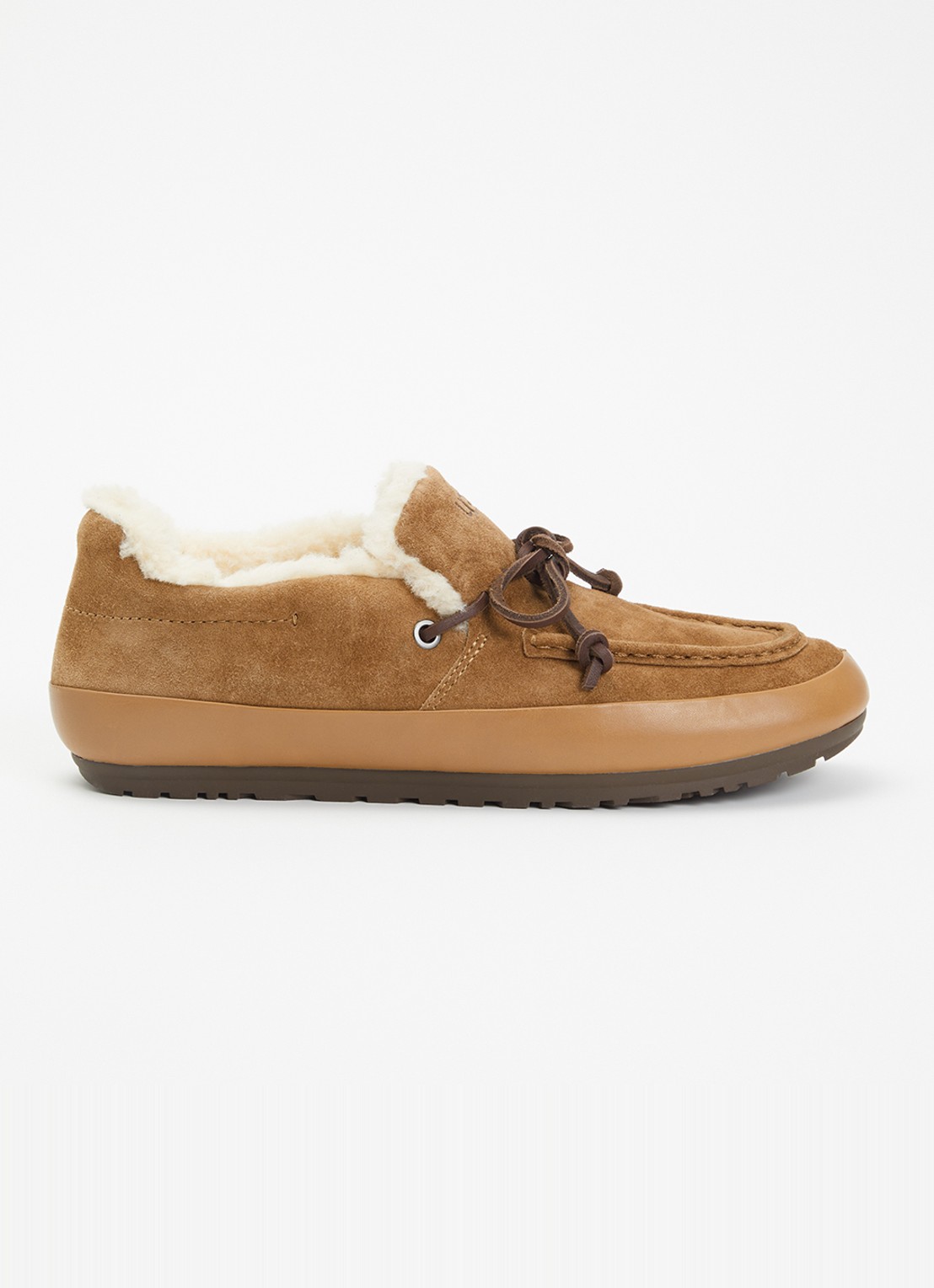 UGG Quill instapper van suède - voorkant 4 lichtbruin