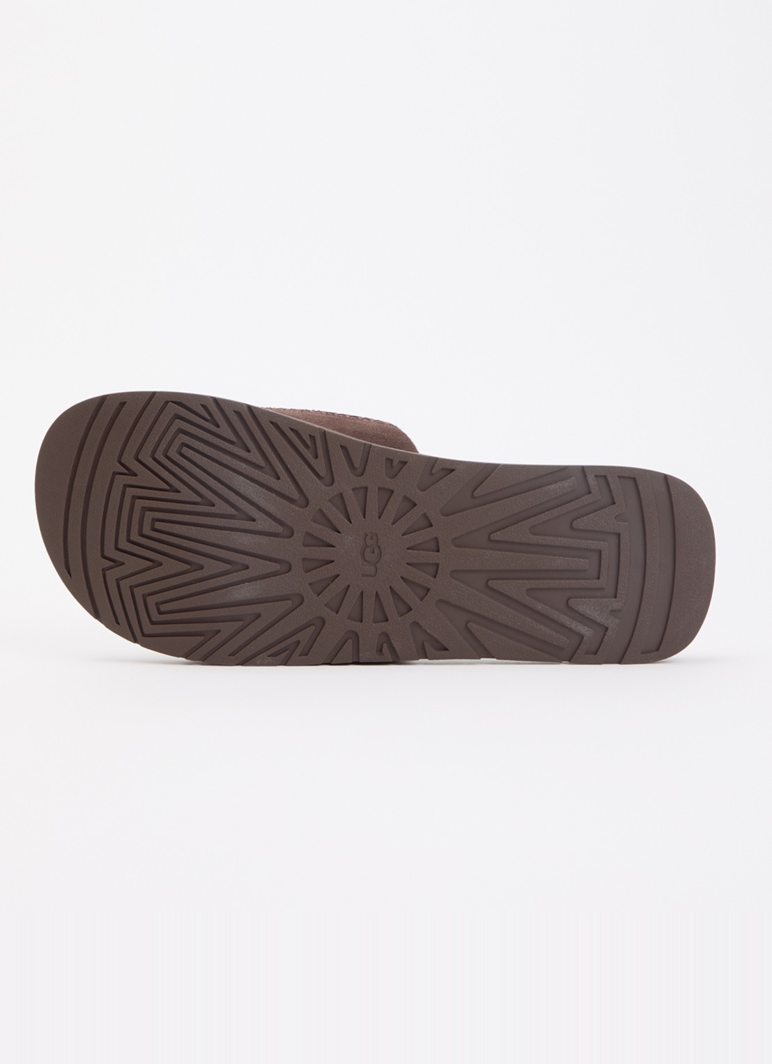 UGG Seaside II slipper van leer met suède details - detail 5 bruin