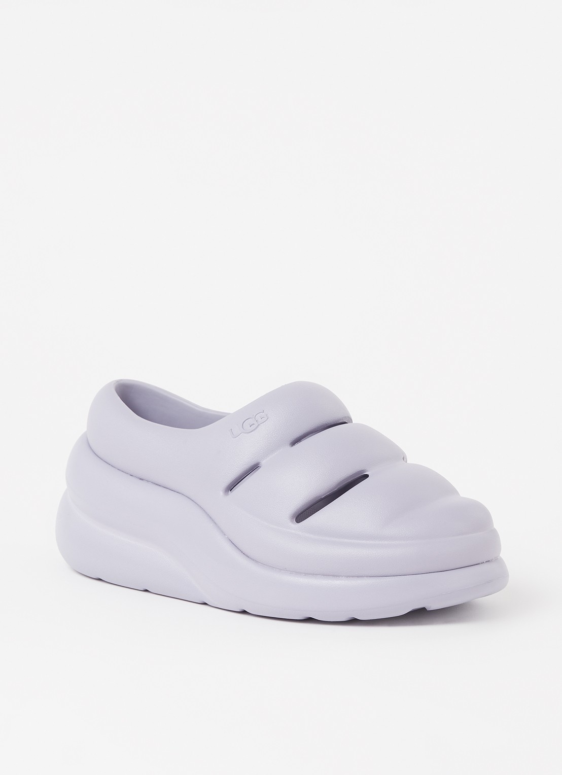 UGG Sport Yeah instapper met logo - voorkant lichtpaars