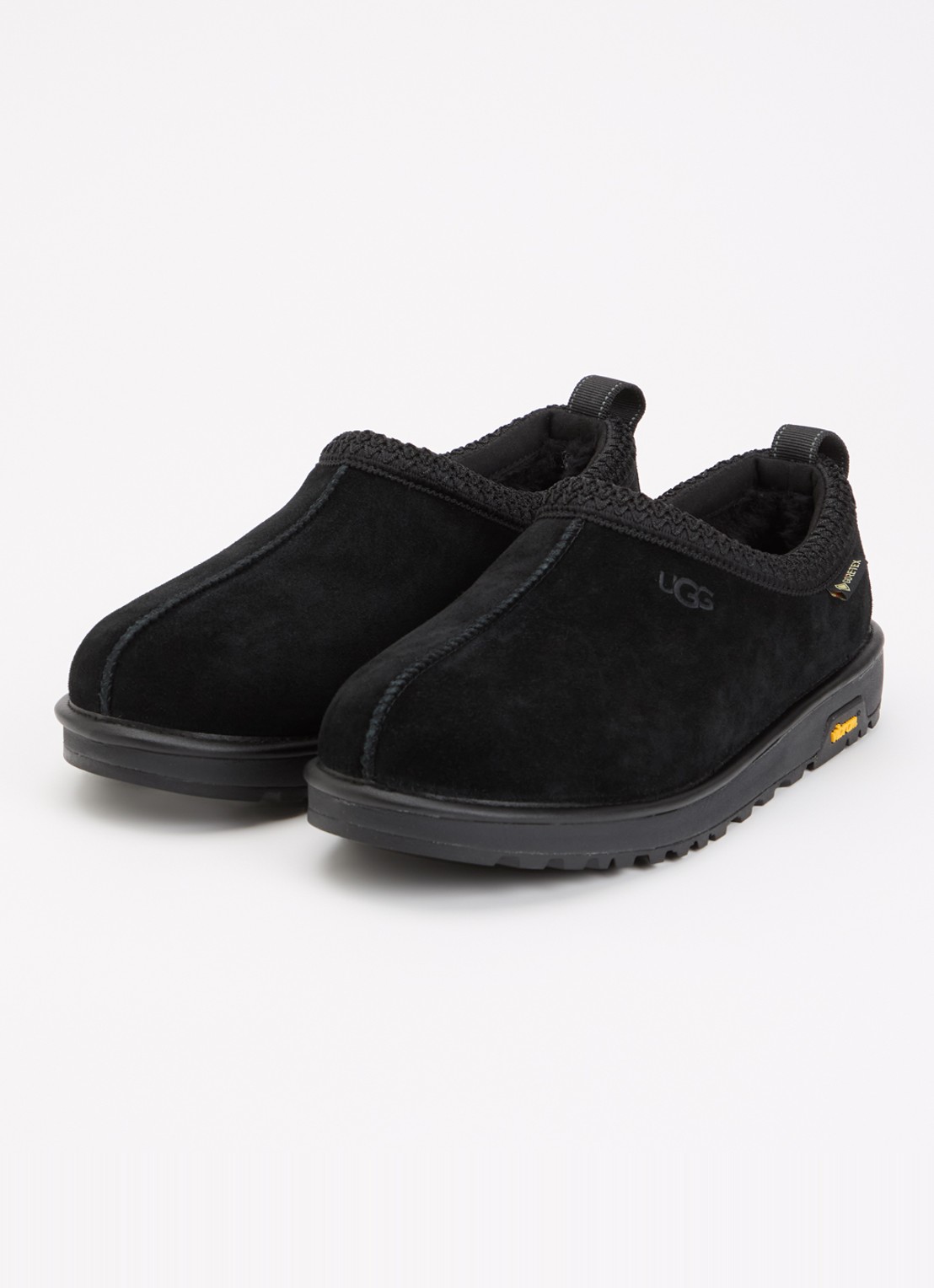 UGG Tasman GTX instapper van suède - detail 3 zwart