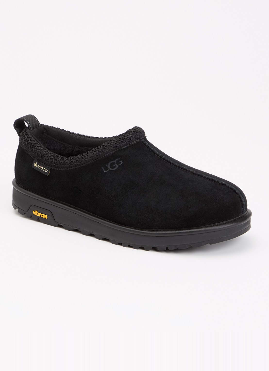 UGG Tasman GTX instapper van suède - voorkant 2 zwart