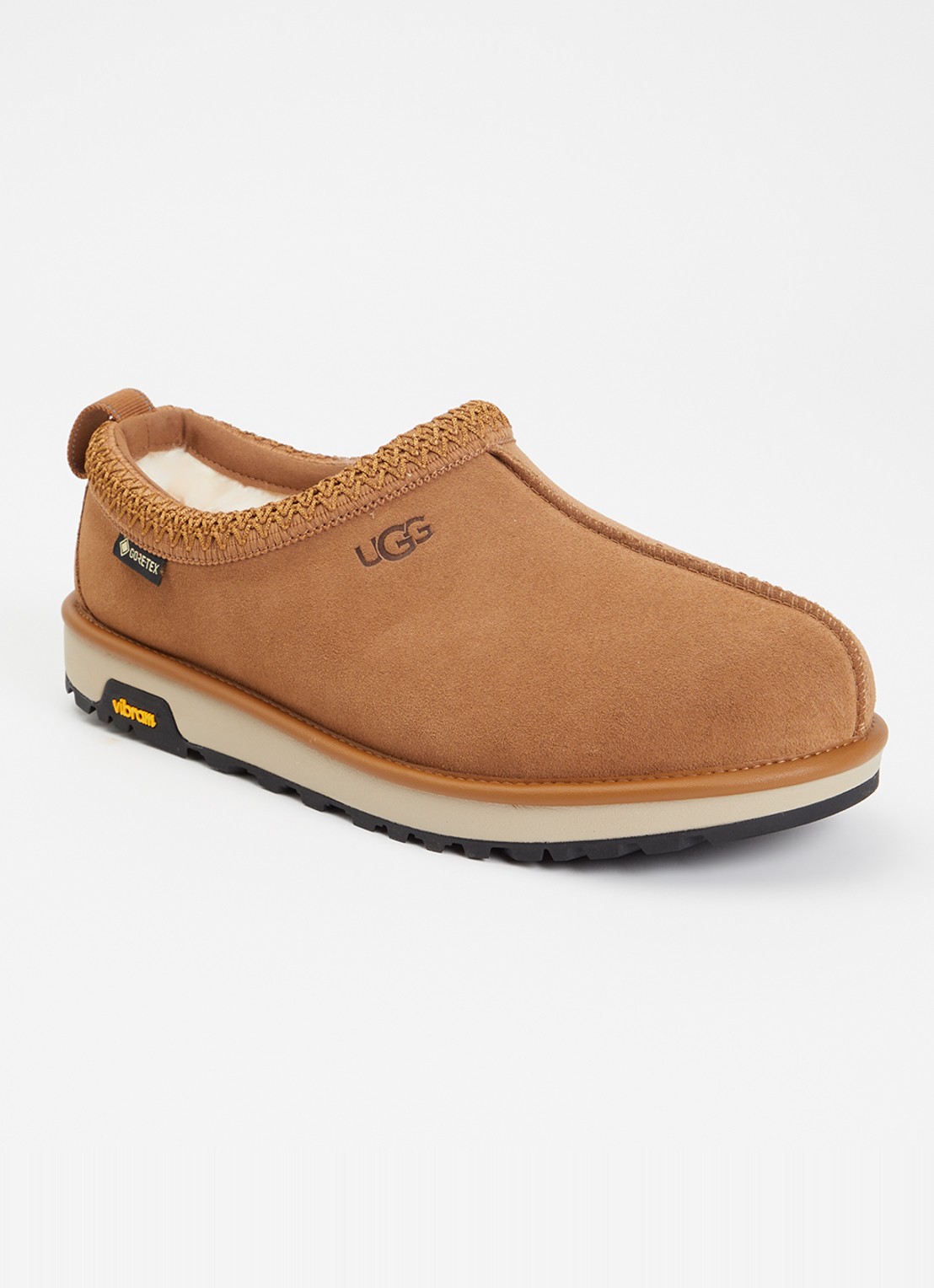UGG Tasman GTX instapper van suède - voorkant 5 camel