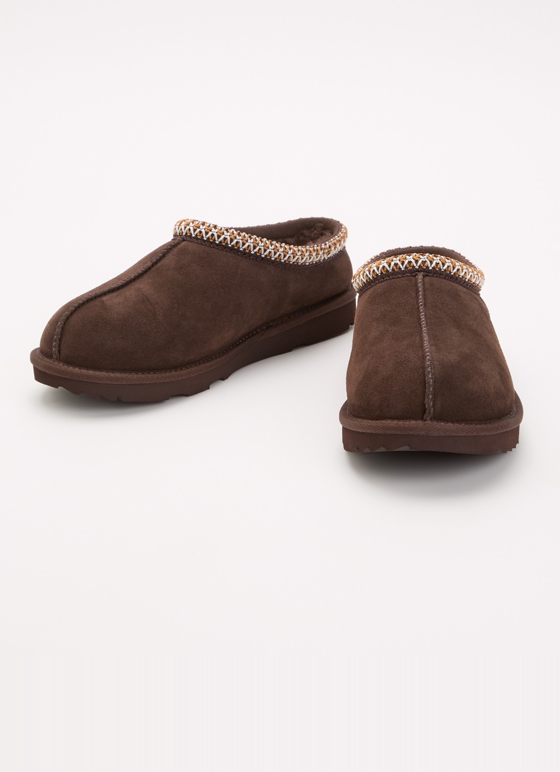 UGG Tasman II instapper van suède - detail 3 donkerbruin