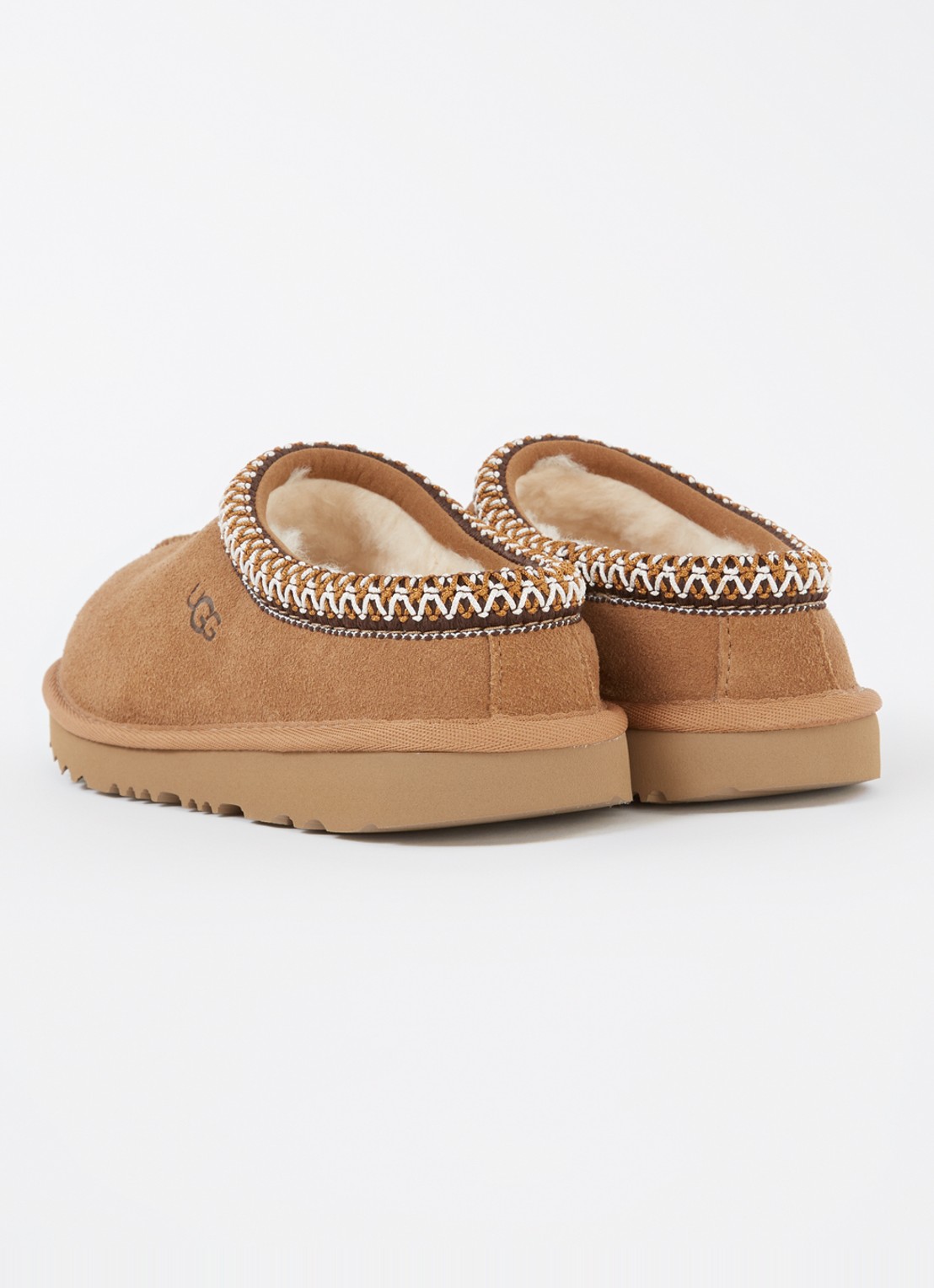UGG Tasman II instapper van suède - achterkant 2 camel