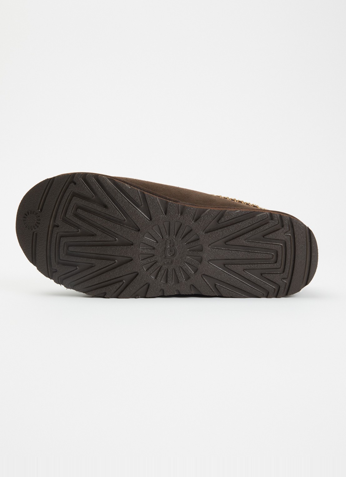 UGG Tasman ll instapper van suède - detail 3 donkerbruin