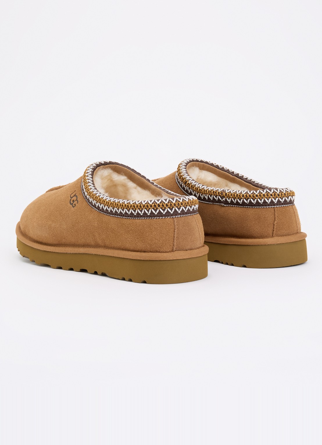 UGG Tasman ll instapper van suède - achterkant camel