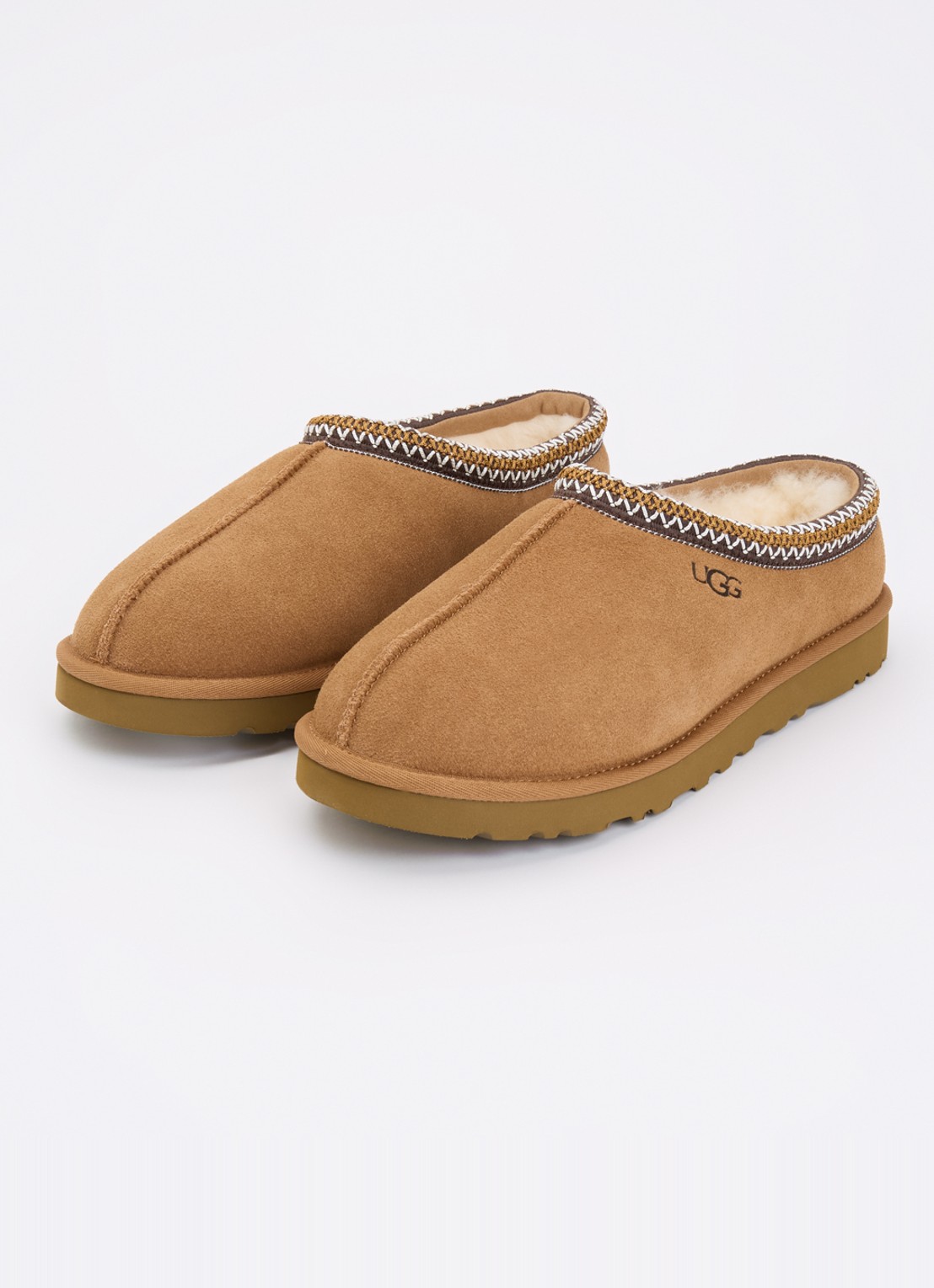 UGG Tasman ll instapper van suède - detail 3 camel