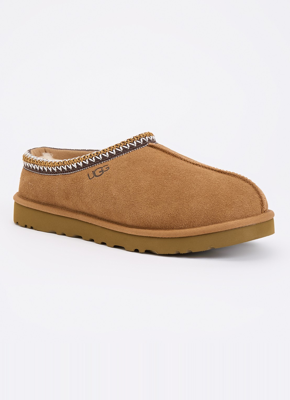 UGG Tasman ll instapper van suède - voorkant 2 camel