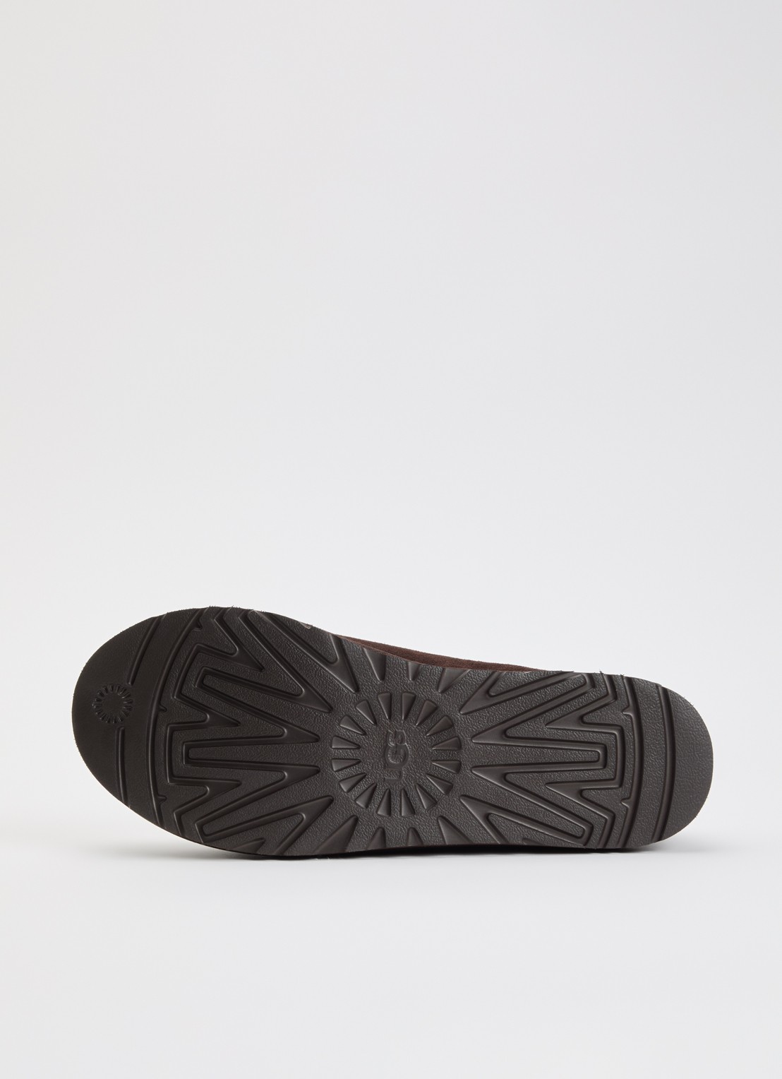 UGG Tasman ll instapper van suède - detail 3 donkerbruin