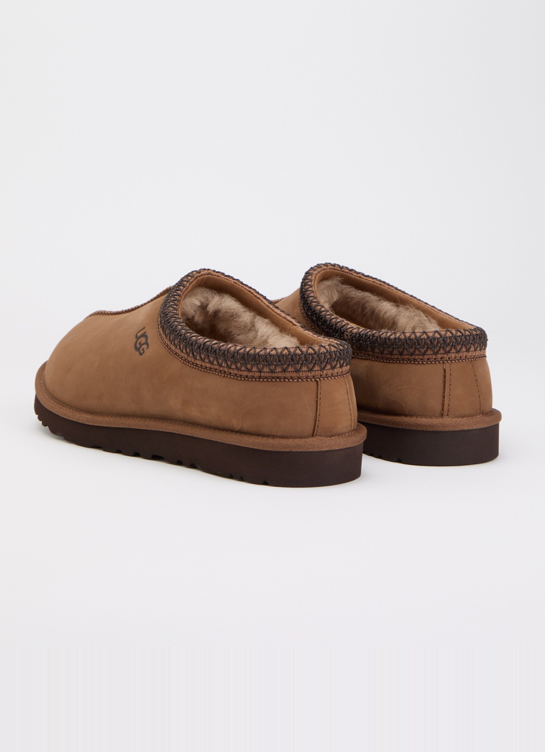 UGG Tasman ll instapper van suède - achterkant 5 hazelnootbruin