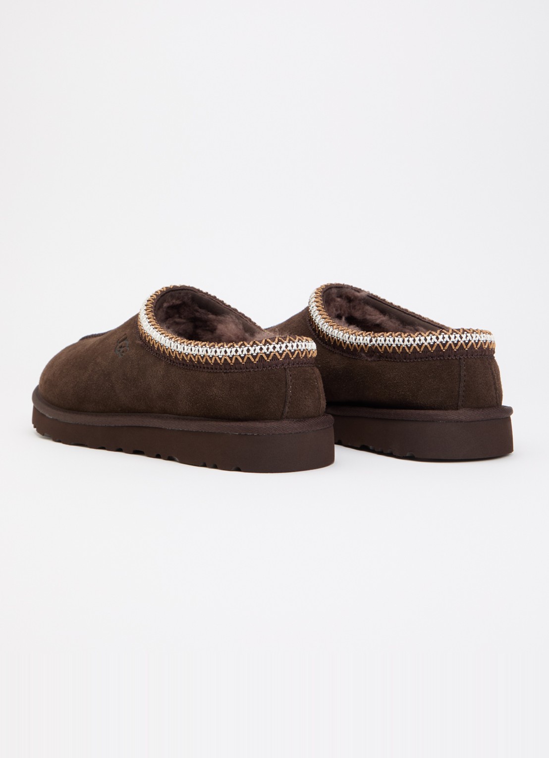 UGG Tasman ll muiltje van suède - achterkant donkerbruin