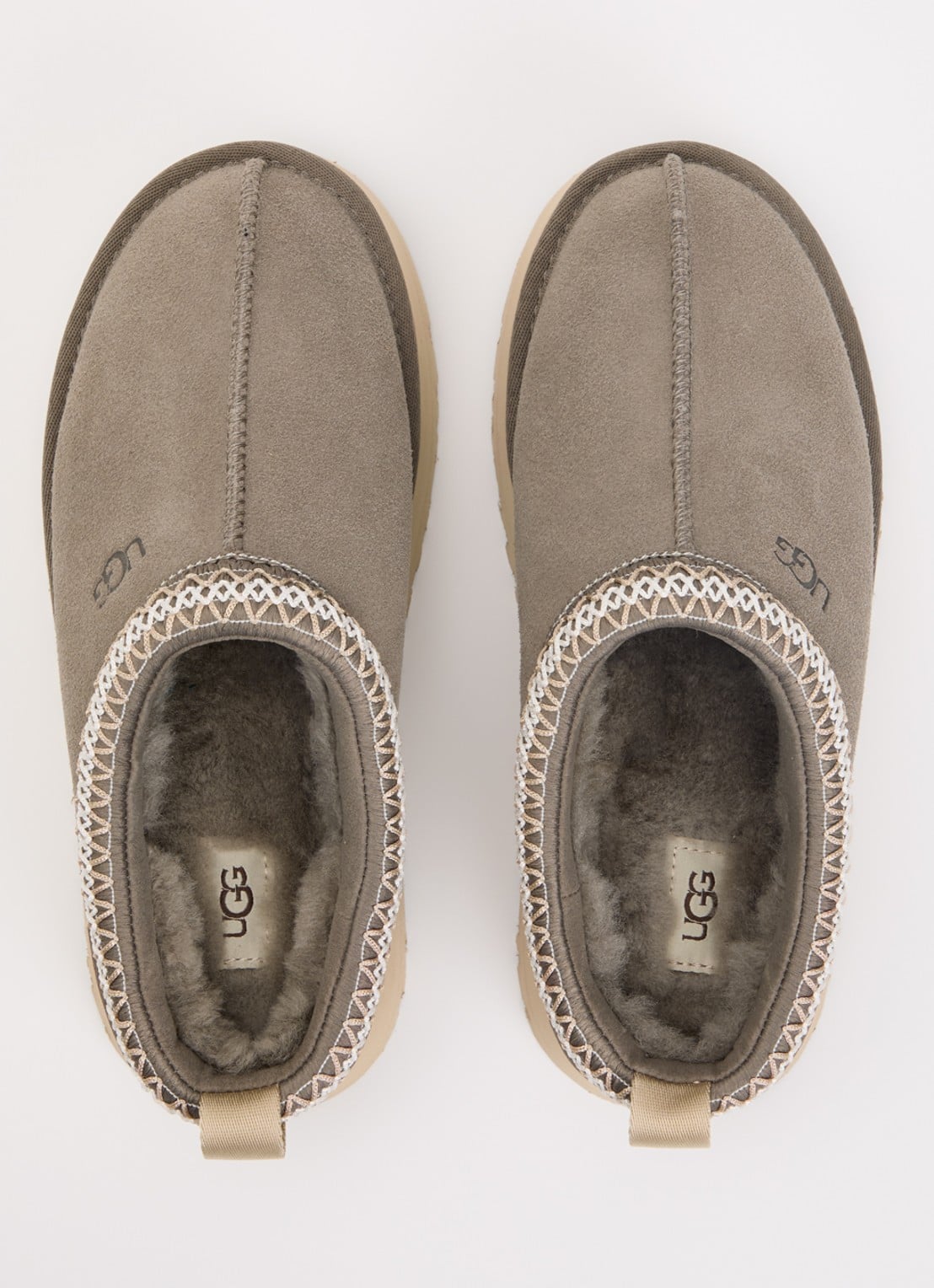 UGG Tazz II instapper van suède - detail 4 grijs