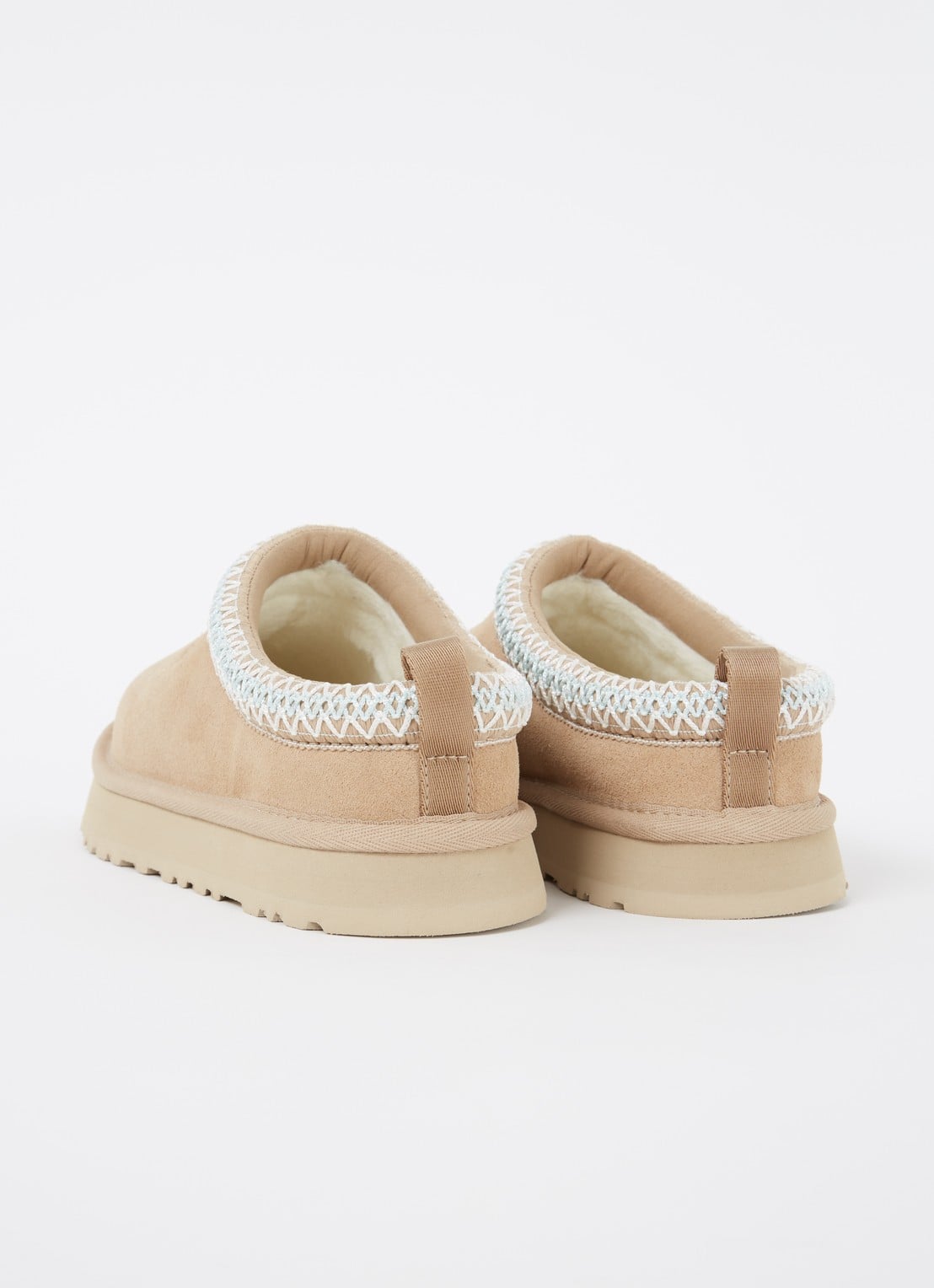 UGG Tazz instapper van suède - achterkant zand