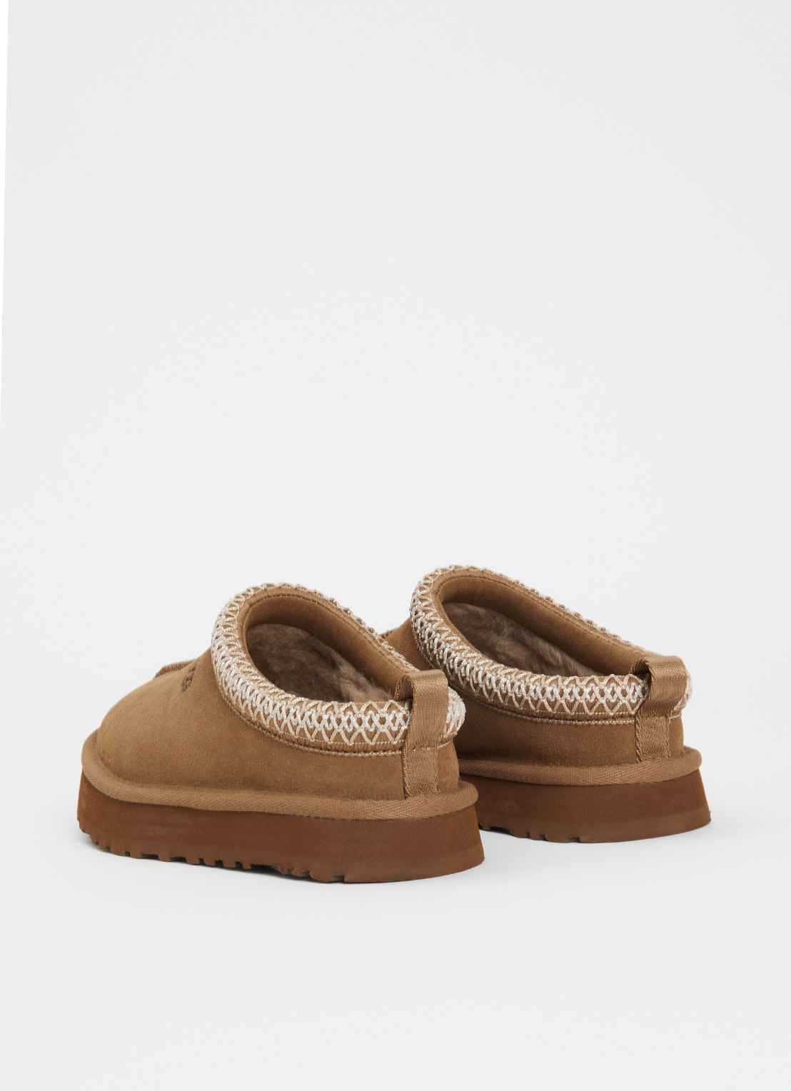 UGG Tazz instapper van suède - achterkant 3 donkerbeige