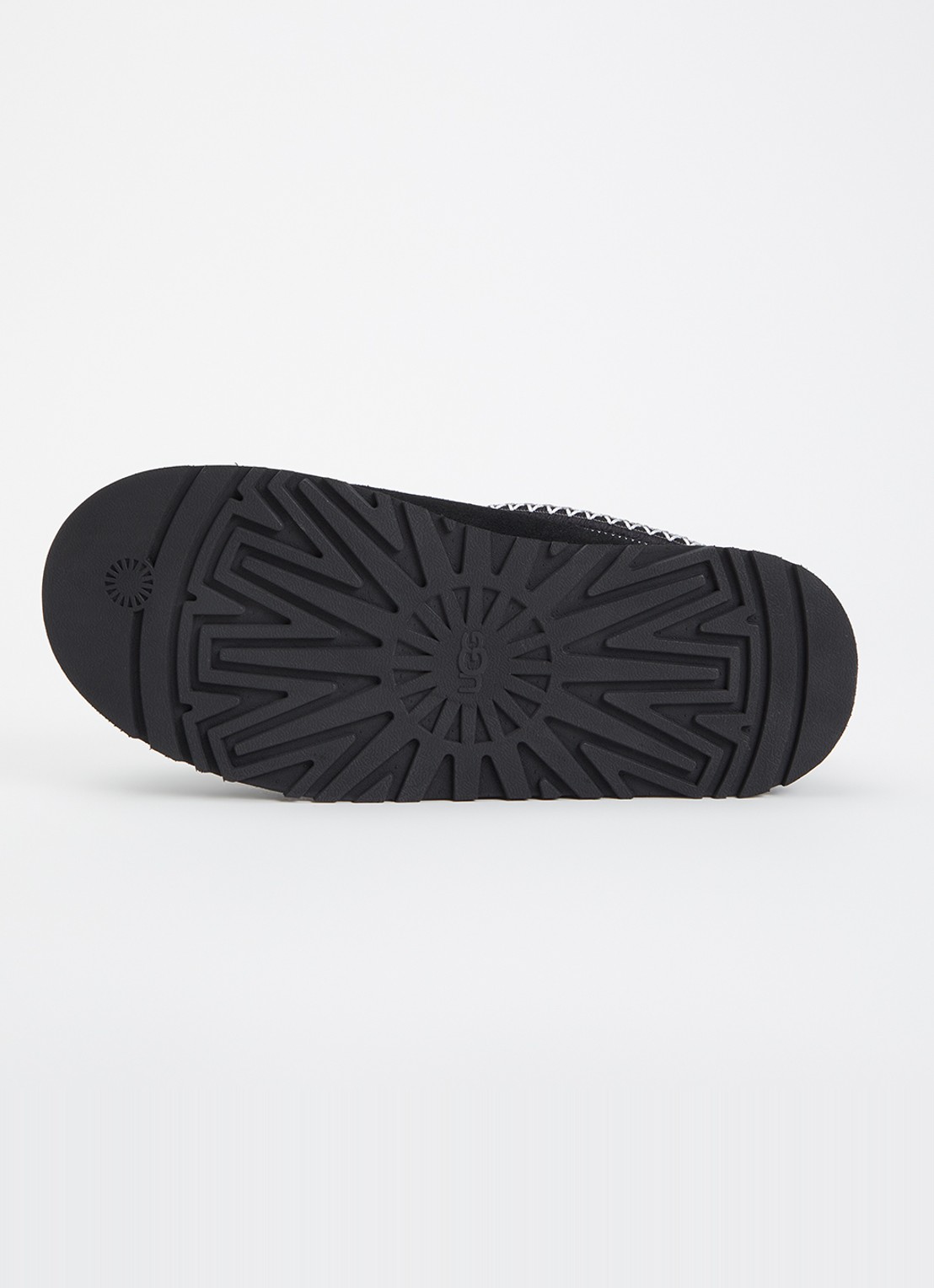 UGG Tazz ll instapper van suède met plateauzool - detail 3 zwart