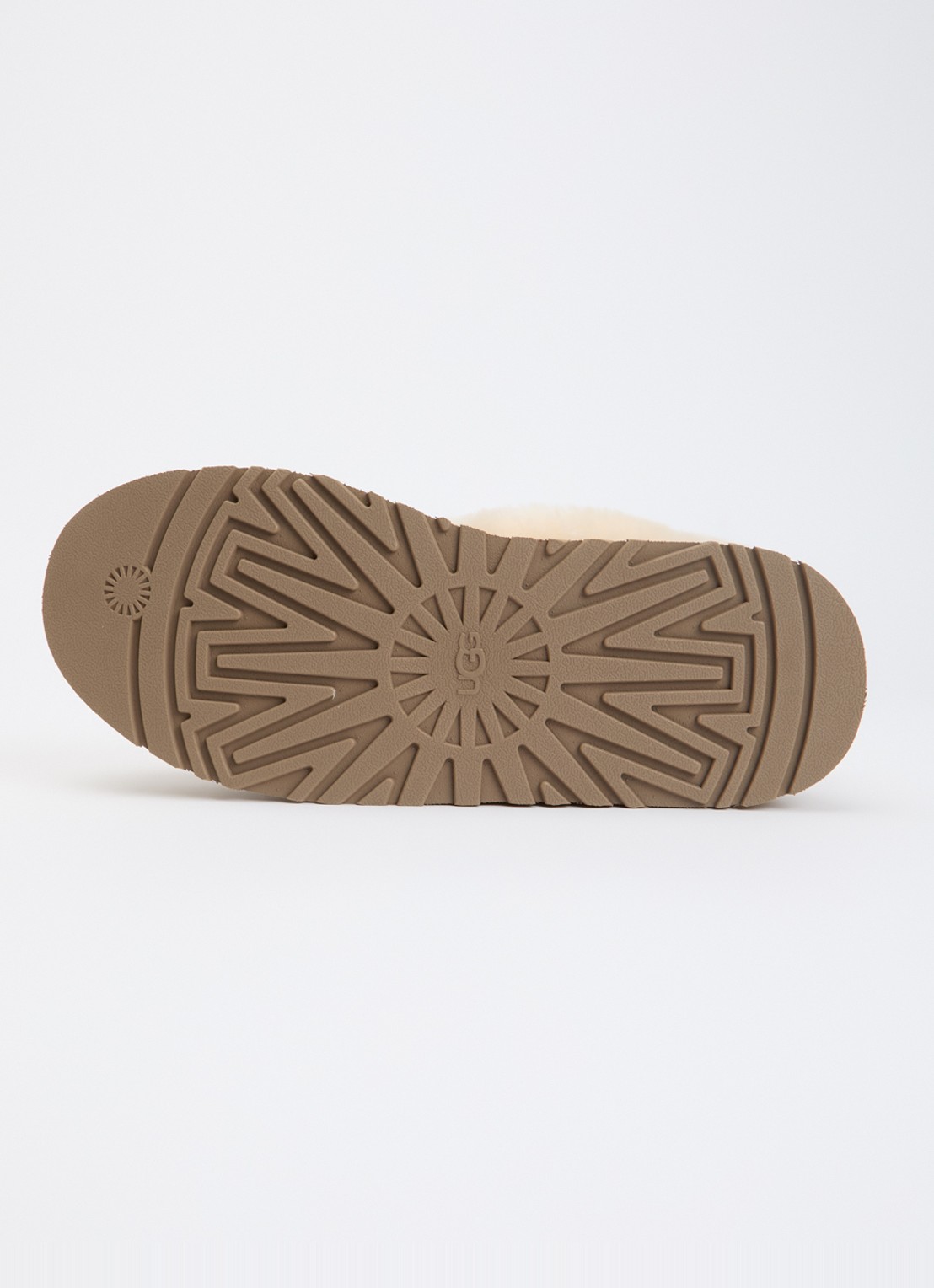 UGG Tazzelle instapper van suède met plateauzool - detail 5 roestbruin