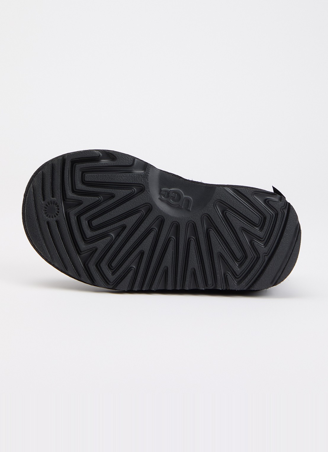 UGG Ultra Mini Bailey Bow enkellaarsje van suède - detail 4 zwart
