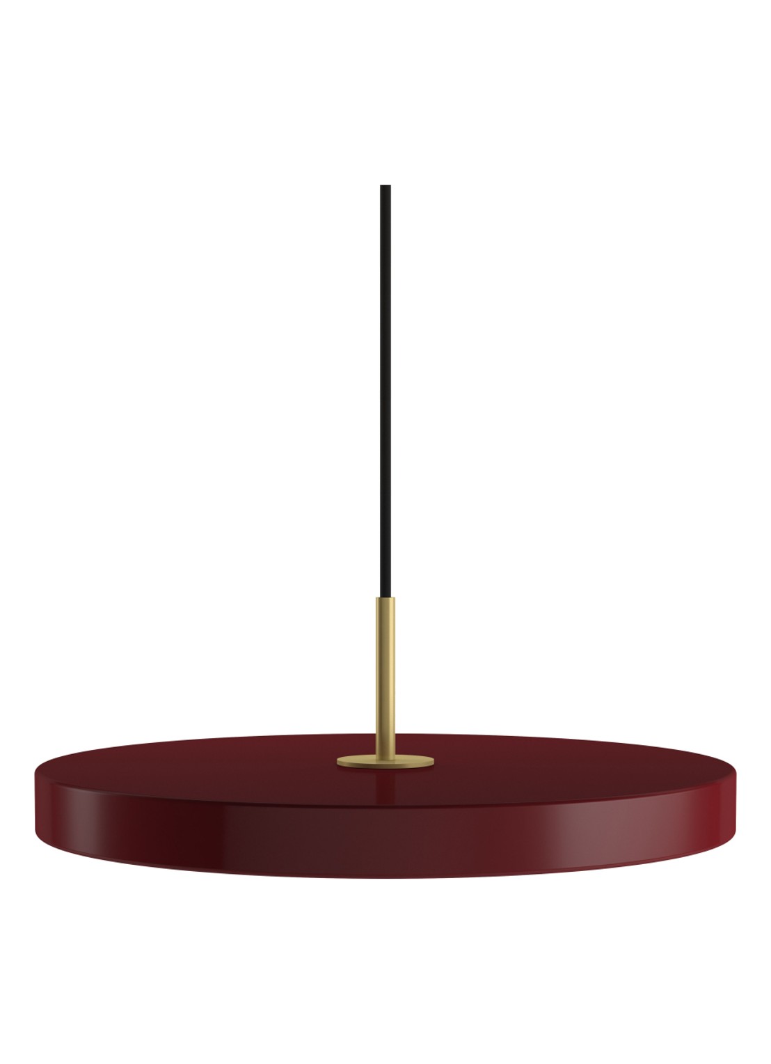 Umage Asteria hanglamp Ø 43 cm LED medium - voorkant rood