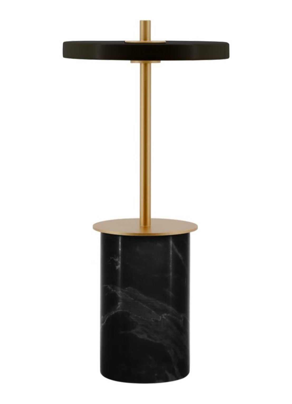 Umage Asteria Move Mini tafellamp Ø12 cm - voorkant zwart