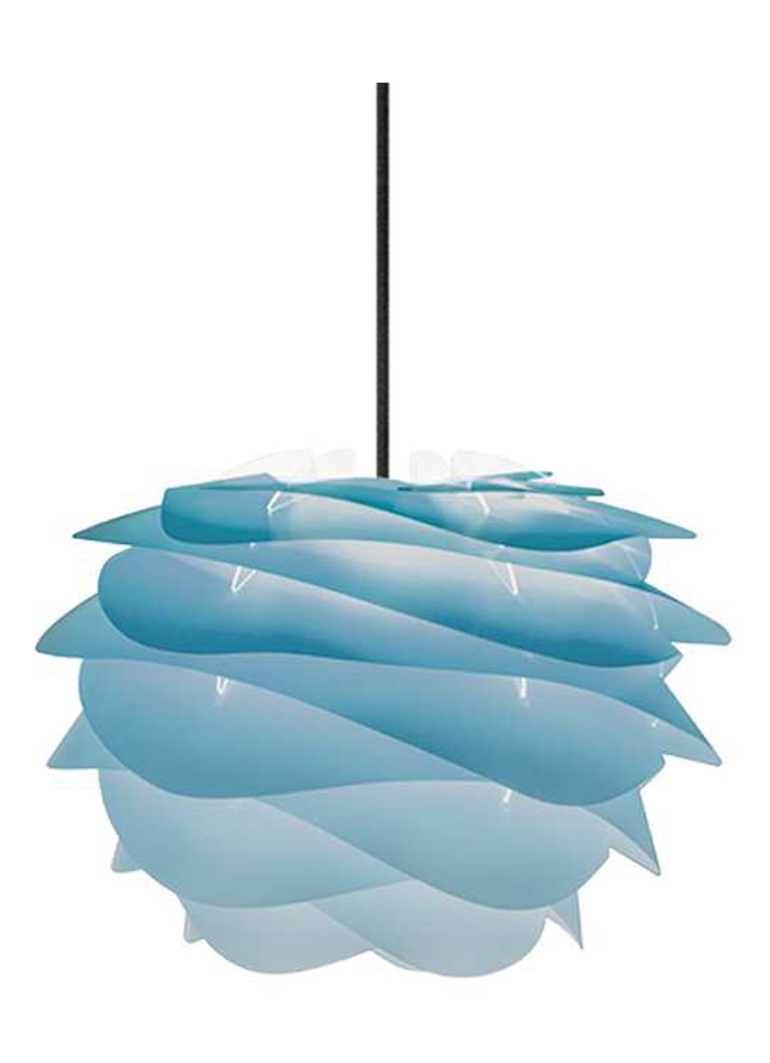 Umage Carmina Mini hanglamp 22 x Ø32 cm - voorkant 3 blauw