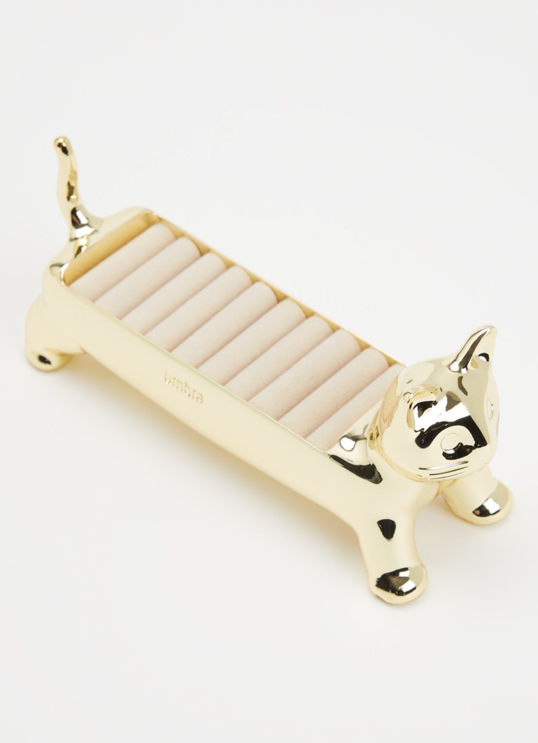 Umbra Ali Cat ringenhouder 5 cm - voorkant 2 goud