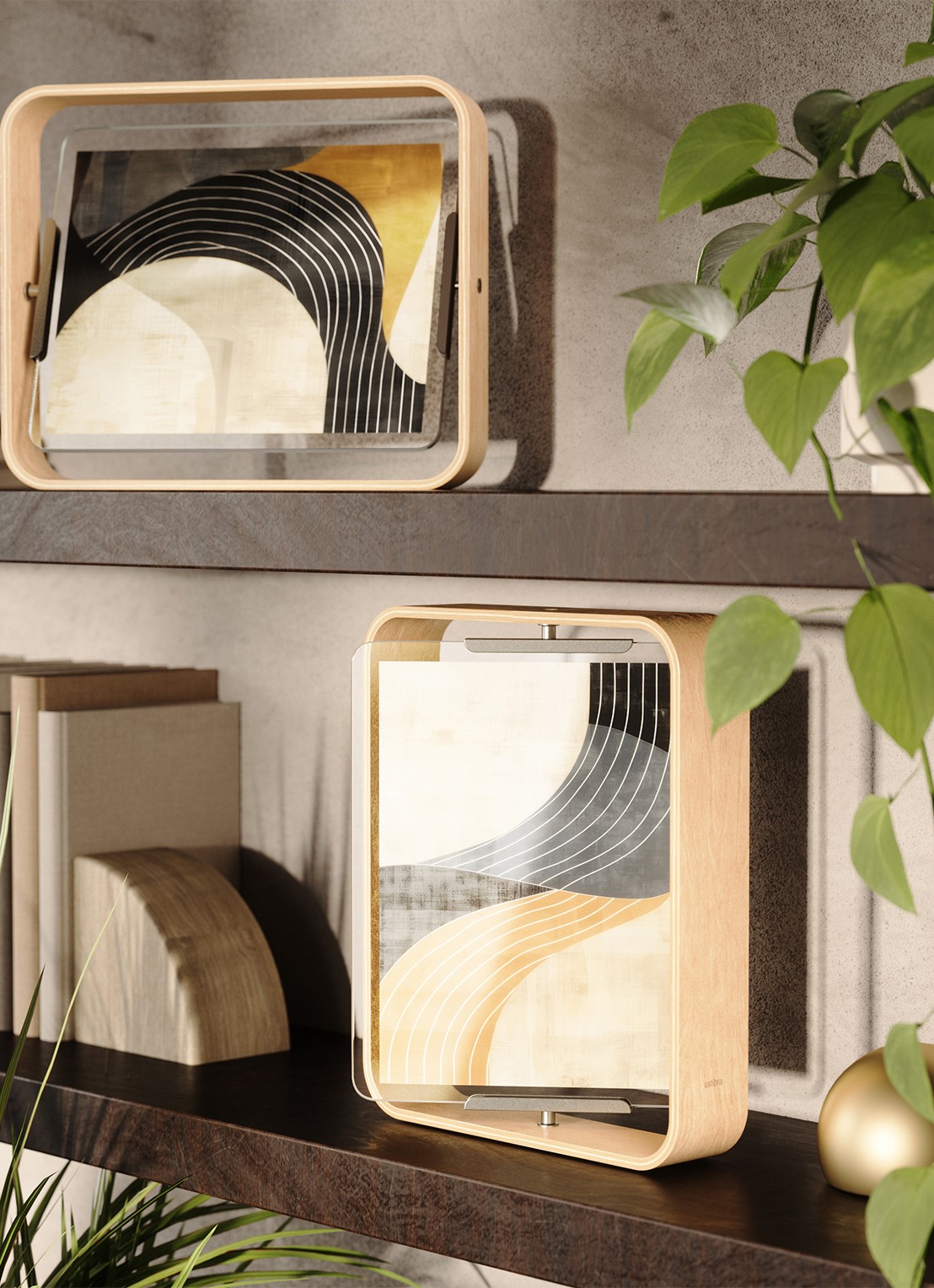 Umbra  Bellwood fotolijst 20 x 25 cm - voorkant 2 beige