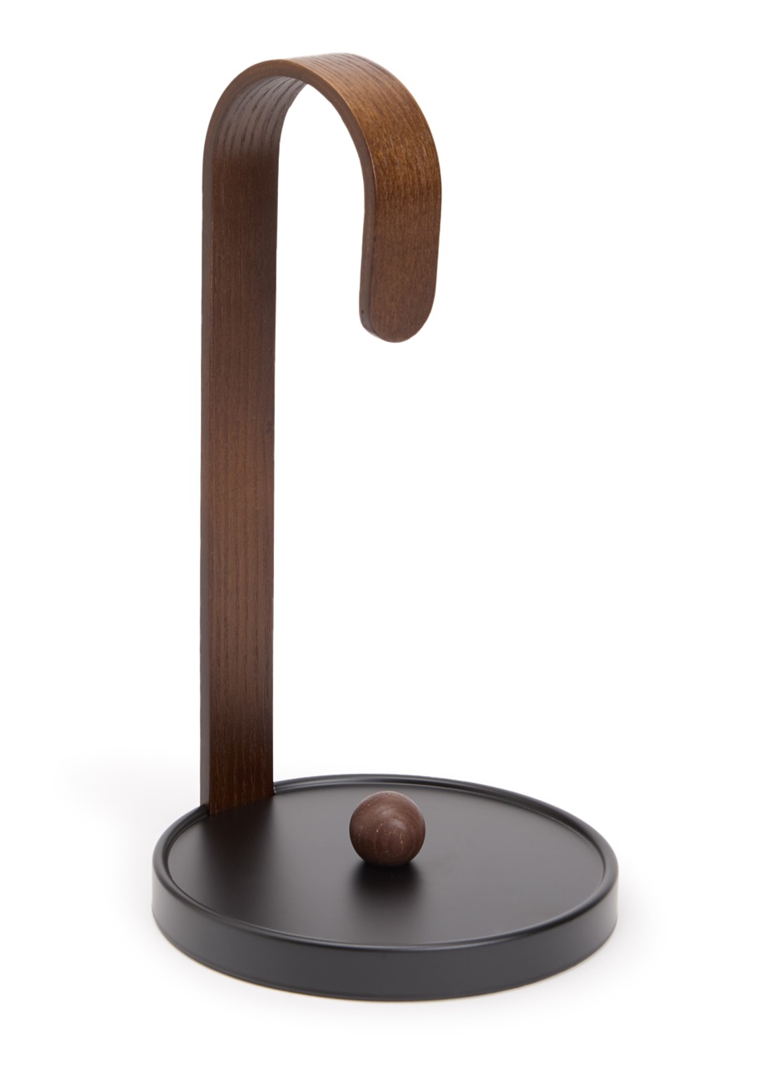 Umbra Bellwood keukenrolhouder 31 cm - voorkant zwart