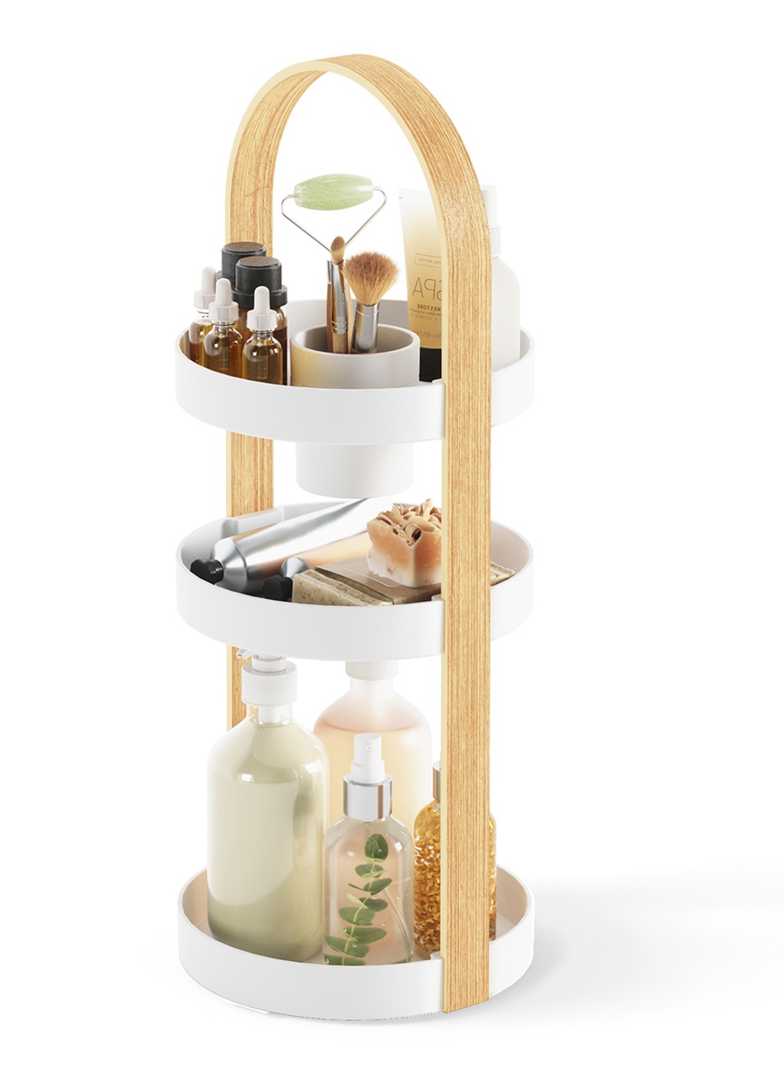 Umbra Bellwood organizer  20 x 50 cm - voorkant 2 wit