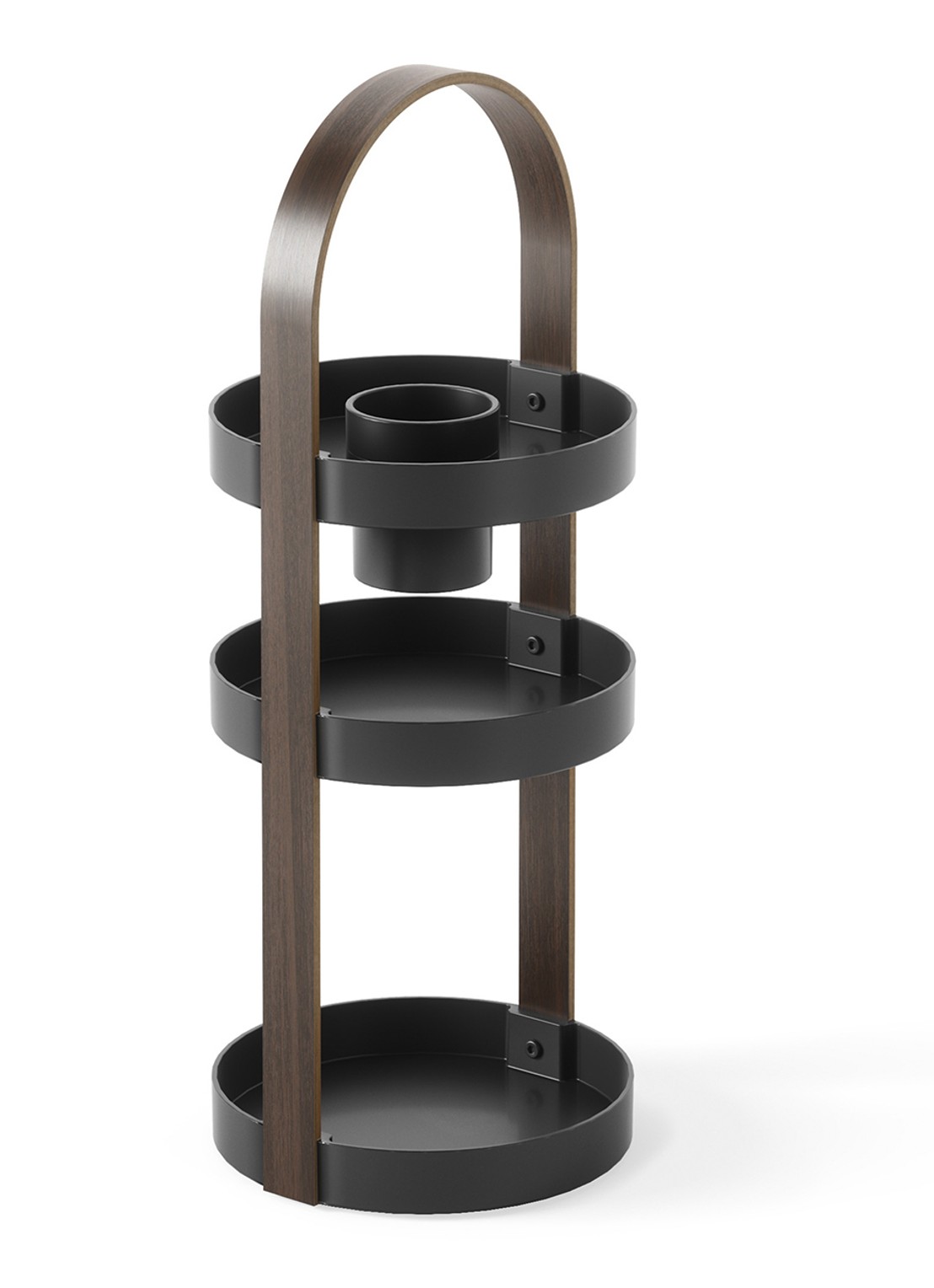 Umbra Bellwood organizer  20 x 50 cm - voorkant zwart