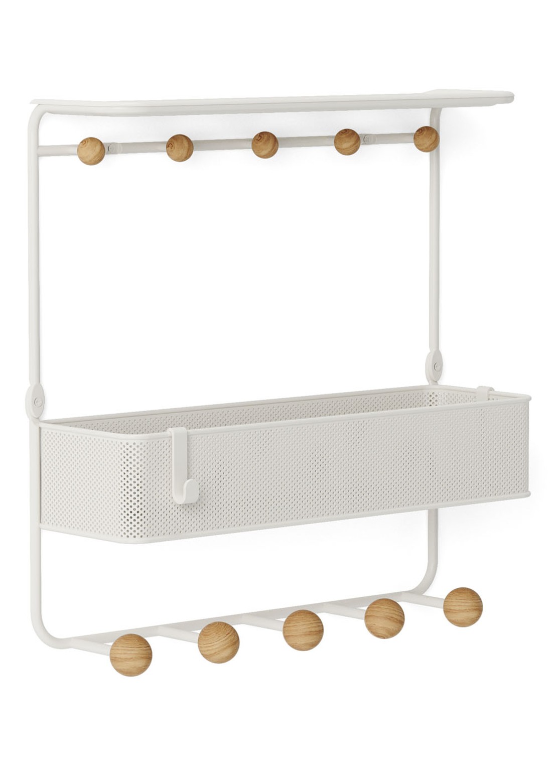 Umbra Estique wandrek 31 x 32 cm - achterkant 3 wit