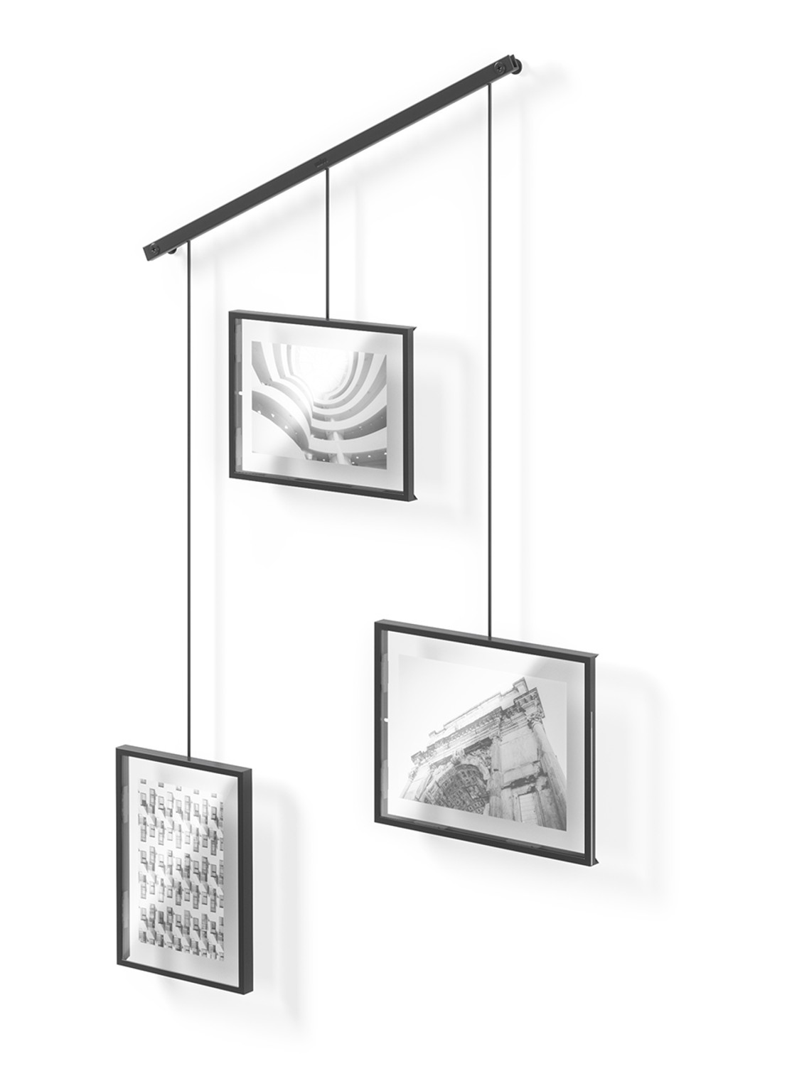Umbra Exhibit fotolijst set van 3 - detail 4 zwart