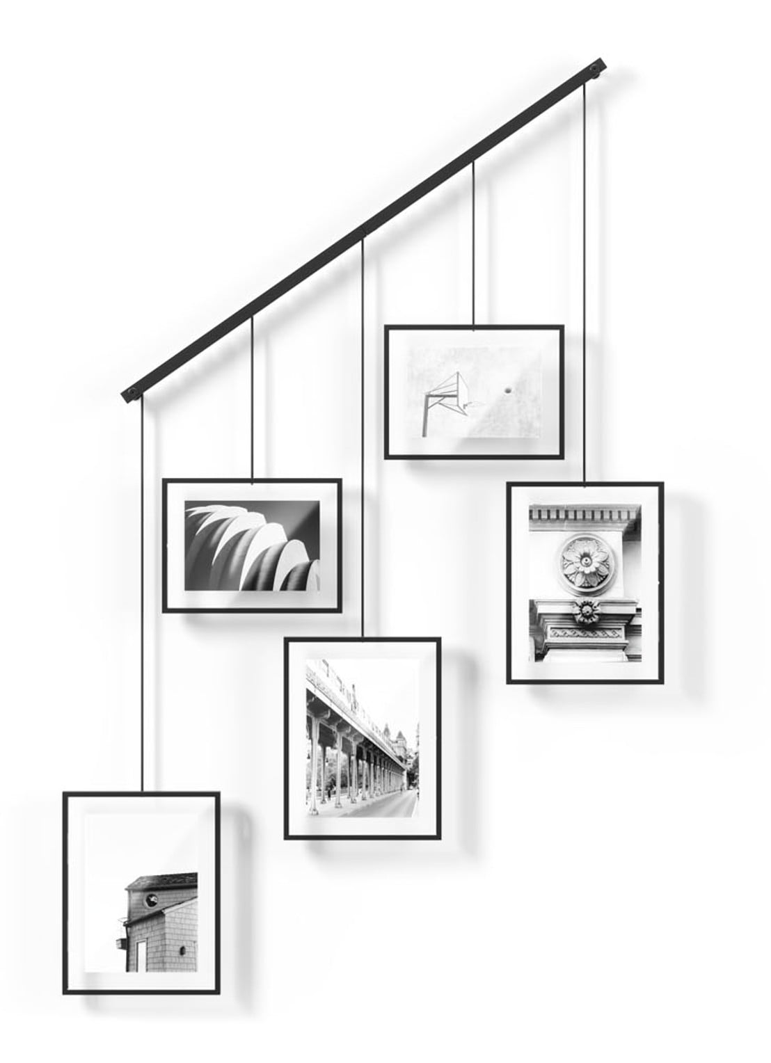 Umbra Exhibit Multi fotodisplay - achterkant 9 zwart