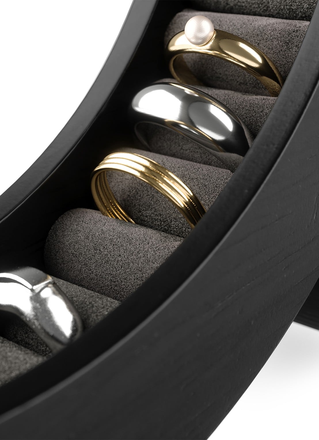 Umbra Ferris sieradendoos 24 cm - detail 4 zwart