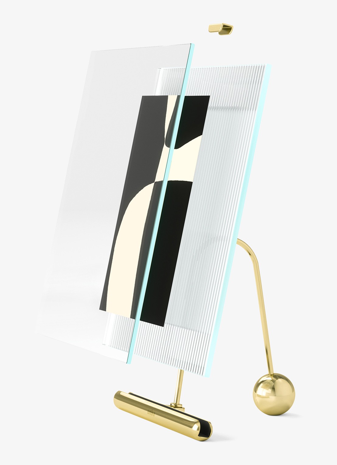 Umbra  Flute fotolijst 10 x 15 cm - detail 5 goud