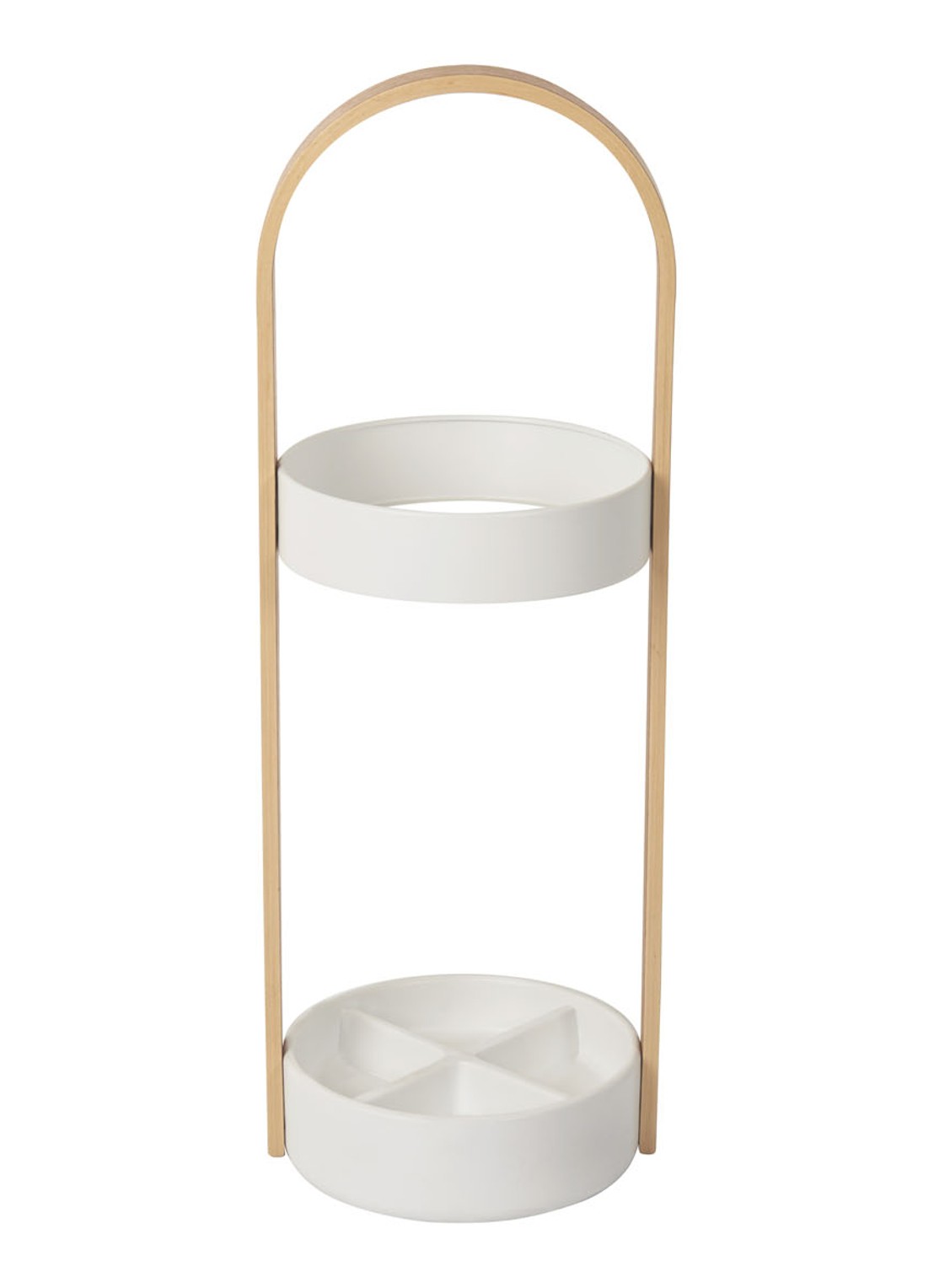 Umbra Hub paraplu standaard  - achterkant 3 wit