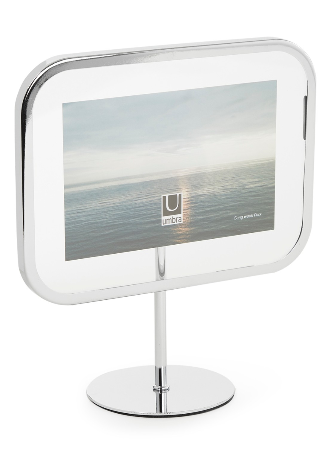 Umbra Infinity Sqround fotolijst 10 x 15 cm - voorkant zilver