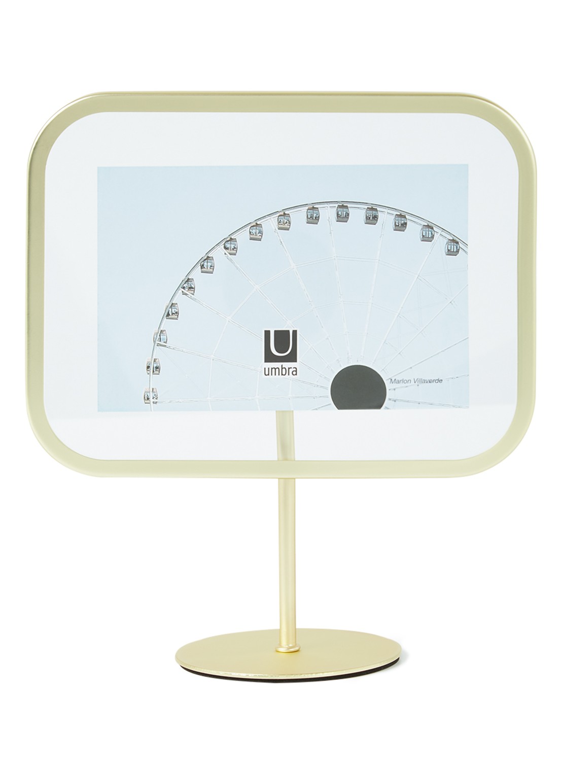 Umbra Infinity Sqround fotolijst 10 x 15 cm - voorkant goud