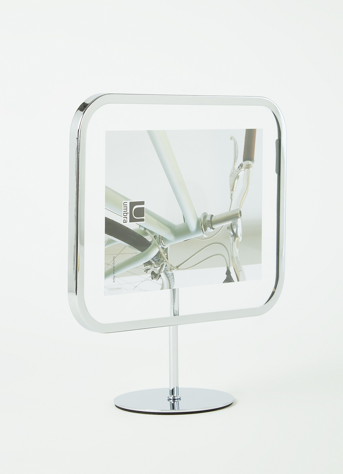 Umbra Infinity Sqround fotolijst 13 x 18 cm - voorkant 2 zilver