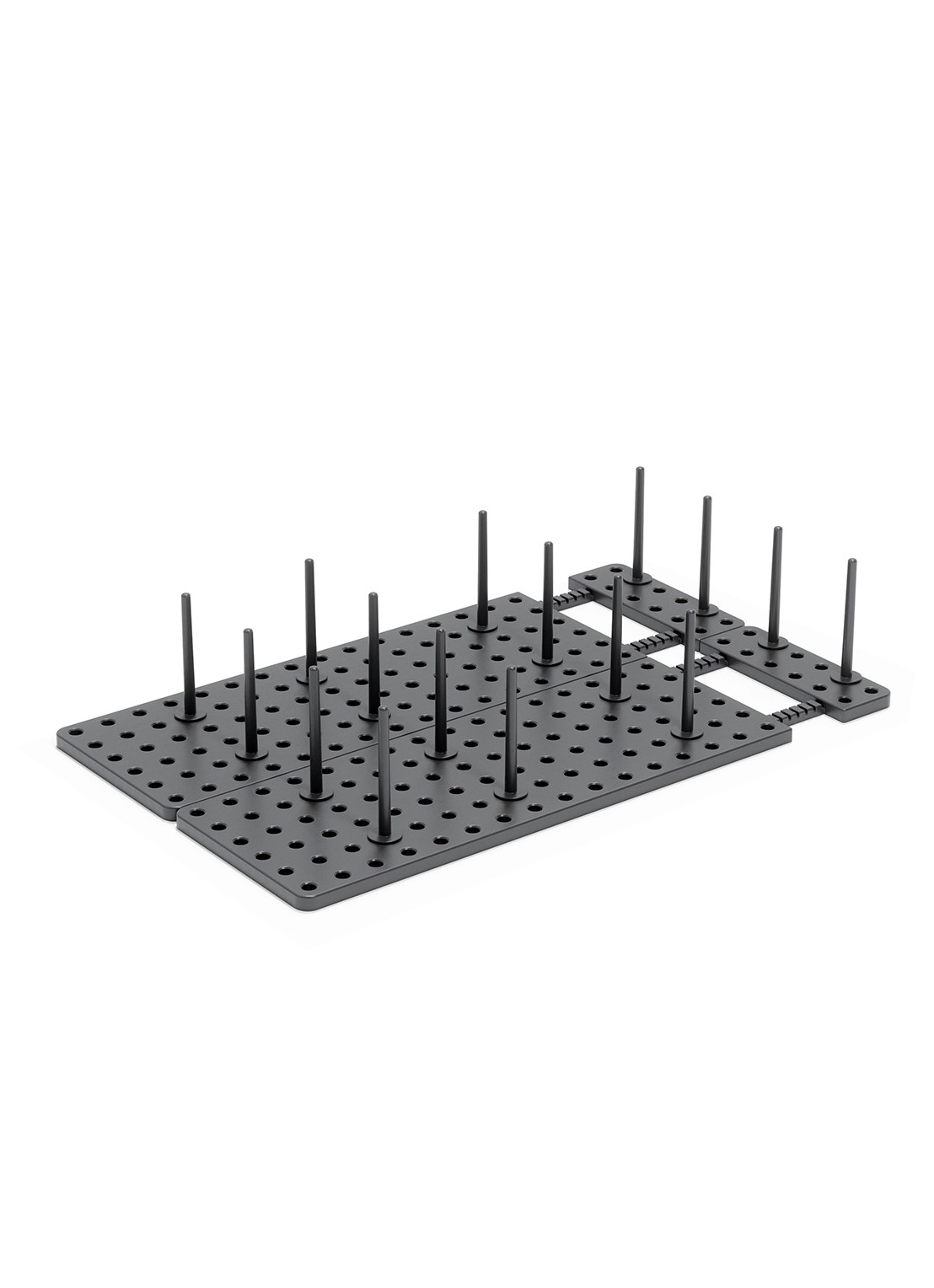 Umbra Peggy keukenorganizer 55 x 15 x 10 cm - voorkant 2 antraciet